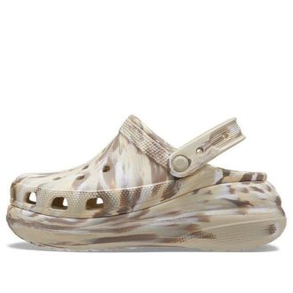 Crocs Classic Crush Marbled Clog „Bone Multi“ 208265-2Y3