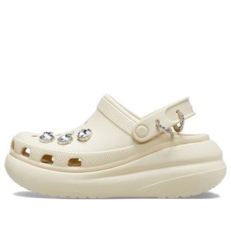 Crocs Classic Crush Punk Clogs „Bone“ 208219-2Y2