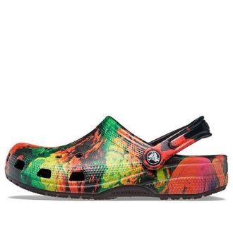 Crocs Classic dřevák Beach Unisex Černé sandály „Black“ 207858-988