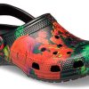 Crocs Classic dřevák Beach Unisex Černé sandály „Black“ 207858-988 Crocs Classic dřevák Beach Unisex Černé sandály „Black“ 207858-988