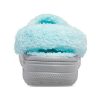 Crocs Classic dřevák Stay Warm Fleecová obuv Unisex šedá Modrá 206633-0IG