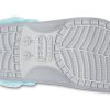 Crocs Classic dřevák Stay Warm Fleecová obuv Unisex šedá Modrá 206633-0IG