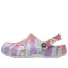 Crocs Classic dřevák Vzor Crocs Flat Heel Sportovní barevné modré sandály 205453-6SN