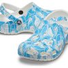 Crocs Classic Duke Print dřeváky „Blue White“ 210003-4OX