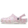Crocs Classic Duke Print dřeváky „Pink Tweed“ 210003-6WY