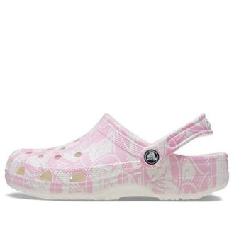 Crocs Classic Duke Print dřeváky „Pink Tweed“ 210003-6WY