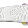Crocs Classic Fur Sure 2 páskové sandály „White“ 207405-100