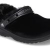 Crocs Classic Fur Sure Slip On Clogs „Black“ 207303-001