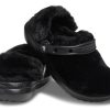 Crocs Classic Fur Sure Slip On Clogs „Black“ 207303-001