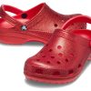 Crocs Classic Glitter Clogs „Flame“ 205942-8C1