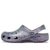 Crocs Classic Glitter Clogs „Silver Multi“ 205942-0C4