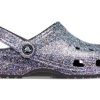 Crocs Classic Glitter Clogs „Silver Multi“ 205942-0C4