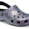Crocs Classic Glitter Clogs „Silver Multi“ 205942-0C4