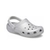 Crocs Classic Glitter Clogs „Stříbrné“ 205942-0IC