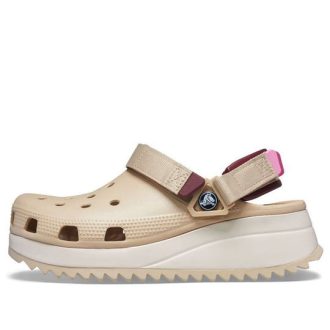 Crocs Classic Hiker Clogs „Béžová bílá červená“ 206772-212