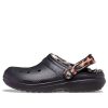Crocs Classic Lined Animal Remix Clog „Black & Multi“ 207842-0ZR