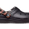 Crocs Classic Lined Animal Remix Clog „Black & Multi“ 207842-0ZR