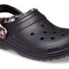 Crocs Classic Lined Animal Remix Clog „Black & Multi“ 207842-0ZR