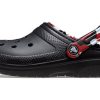 Crocs Classic Lined Camo Clog „Black & Red“ 208047-063