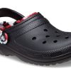 Crocs Classic Lined Camo Clog „Black & Red“ 208047-063