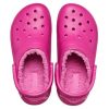 Crocs Classic Lined Clog Sportovní Unisex Purple Red Sandály 203591-6SV