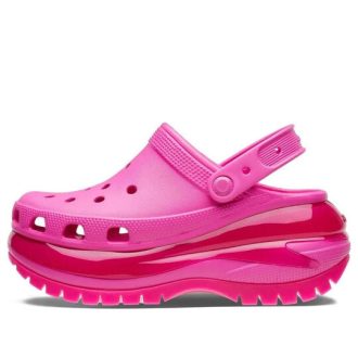 Crocs Classic Mega Crush Clog „Pink“ 207988-6UB Crocs Classic Mega Crush Clog „Pink“ 207988-6UB
