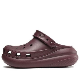 Crocs Classic Mega Crush Clogs „Dark Cherry“ 207521-6WD Crocs Classic Mega Crush Clogs „Dark Cherry“ 207521-6WD