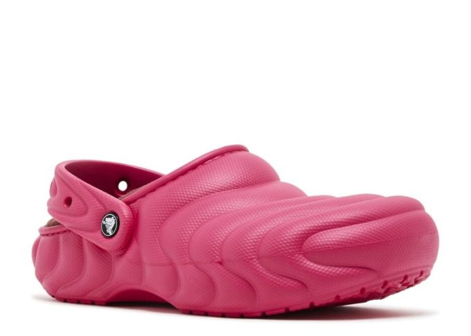 Crocs Classic Overpuff lemovaný dřevák „Dragon Fruit“ Crocs Classic Overpuff lemovaný dřevák „Dragon Fruit“