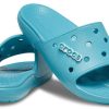 Crocs Classic ploché sandály Unisex Denim Blue 206121-4ST