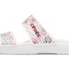 Crocs Classic protiskluzové sportovní pantofle odolné proti opotřebení Unisex bílé 207350-94S