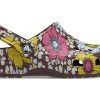 Crocs Classic Retro květinové dřeváky „Yellow Pink“ 208954-6WF