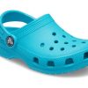 Crocs Classic Small Crocs Outdoor Beach Sports Sandály Big Boys Modré 204536-4SL