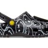 Crocs Classic Smiley World dřeváky „Black White“ 207971-0C4