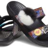 Crocs Classic Soft Sole Cozy Flat Heel Sportovní pantofle Unisex Černá 207403-001 Crocs Classic Soft Sole Cozy Flat Heel Sportovní pantofle Unisex Černá 207403-001