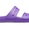 Crocs Classic Soft Sole Cozy Flat Heel Sportovní pantofle Unisex Purple 206761-518 Crocs Classic Soft Sole Cozy Flat Heel Sportovní pantofle Unisex Purple 206761-518