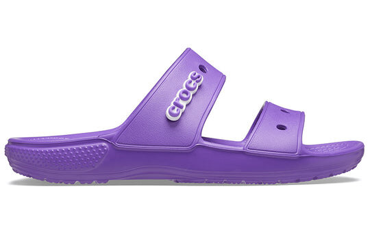 Crocs Classic Soft Sole Cozy Flat Heel Sportovní pantofle Unisex Purple 206761-518 Crocs Classic Soft Sole Cozy Flat Heel Sportovní pantofle Unisex Purple 206761-518