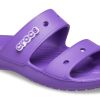 Crocs Classic Soft Sole Cozy Flat Heel Sportovní pantofle Unisex Purple 206761-518 Crocs Classic Soft Sole Cozy Flat Heel Sportovní pantofle Unisex Purple 206761-518