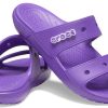 Crocs Classic Soft Sole Cozy Flat Heel Sportovní pantofle Unisex Purple 206761-518 Crocs Classic Soft Sole Cozy Flat Heel Sportovní pantofle Unisex Purple 206761-518