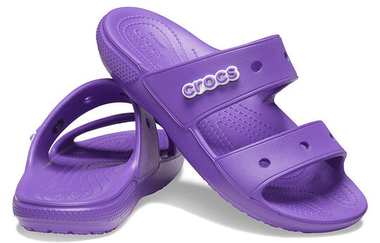 Crocs Classic Soft Sole Cozy Flat Heel Sportovní pantofle Unisex Purple 206761-518 Crocs Classic Soft Sole Cozy Flat Heel Sportovní pantofle Unisex Purple 206761-518
