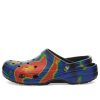 Crocs Classic Solarized Clogs „Blue Orange“ 207556-089