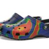Crocs Classic Solarized Clogs „Blue Orange“ 207556-089