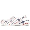 Crocs Classic Stars and Stripe Clog „White Multi“ 208877-94S