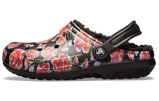 Crocs Classic Stay Warm Cozy Sports Unisex Black Red Sandály „Black Red“ 205324-643 Crocs Classic Stay Warm Cozy Sports Unisex Black Red Sandály „Black Red“ 205324-643