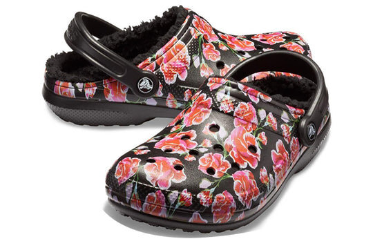 Crocs Classic Stay Warm Cozy Sports Unisex Black Red Sandály „Black Red“ 205324-643 Crocs Classic Stay Warm Cozy Sports Unisex Black Red Sandály „Black Red“ 205324-643