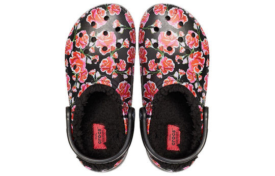 Crocs Classic Stay Warm Cozy Sports Unisex Black Red Sandály „Black Red“ 205324-643 Crocs Classic Stay Warm Cozy Sports Unisex Black Red Sandály „Black Red“ 205324-643