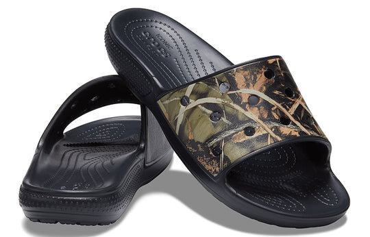 Crocs Classic Stylové sportovní pantofle Unisex Black Brown 206521-001 Crocs Classic Stylové sportovní pantofle Unisex Black Brown 206521-001