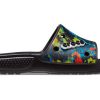 Crocs Classic Tie-Dye Graphic Slide „Black“ 206520-988