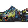 Crocs Classic Tie Dye Pattern Crocs Beach Unisex džínové modré sandály 205453-4SW