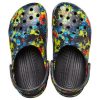 Crocs Classic Tie Dye Pattern Crocs Beach Unisex džínové modré sandály 205453-4SW
