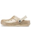 Crocs Classic třpytivé dřeváky „Gold“ 504271